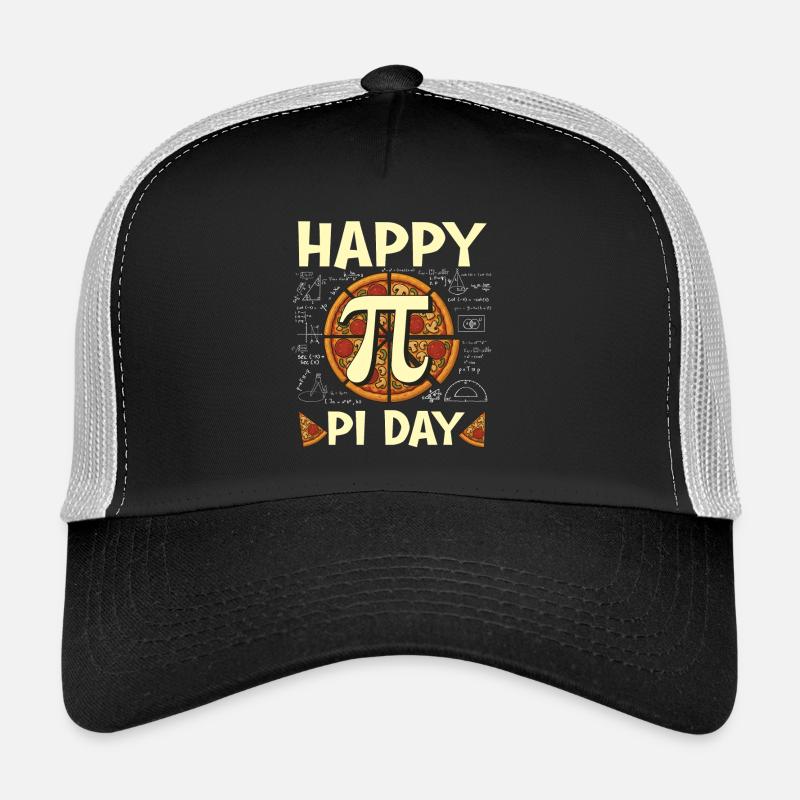 Happy Pi Day Funny Pizza Math Nerd  Trucker Cap