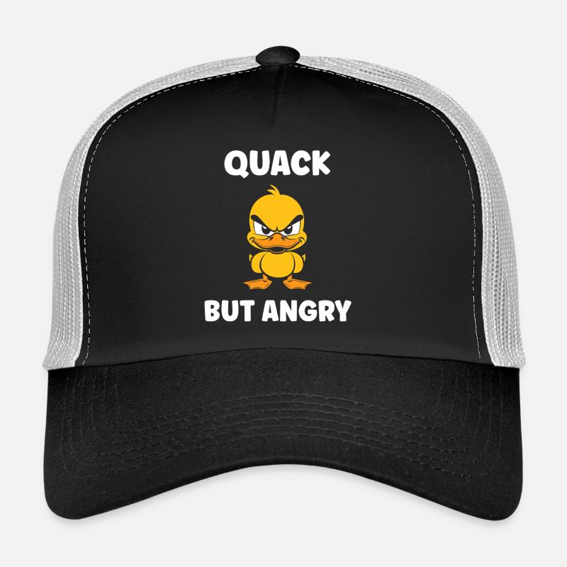 Furious Duck Rebellious Attitude Trucker Cap