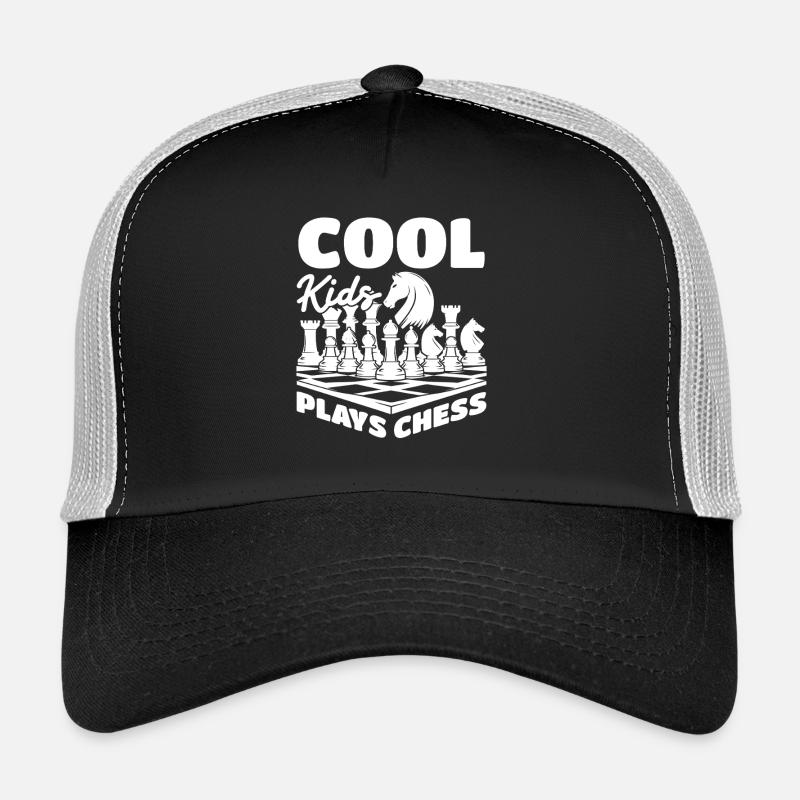 Des gamins cool qui jouent aux échecs Casquette trucker 