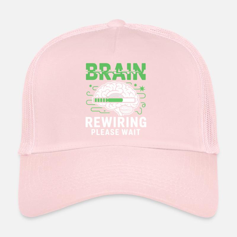 Brain Restart Please Wait Trucker Cap