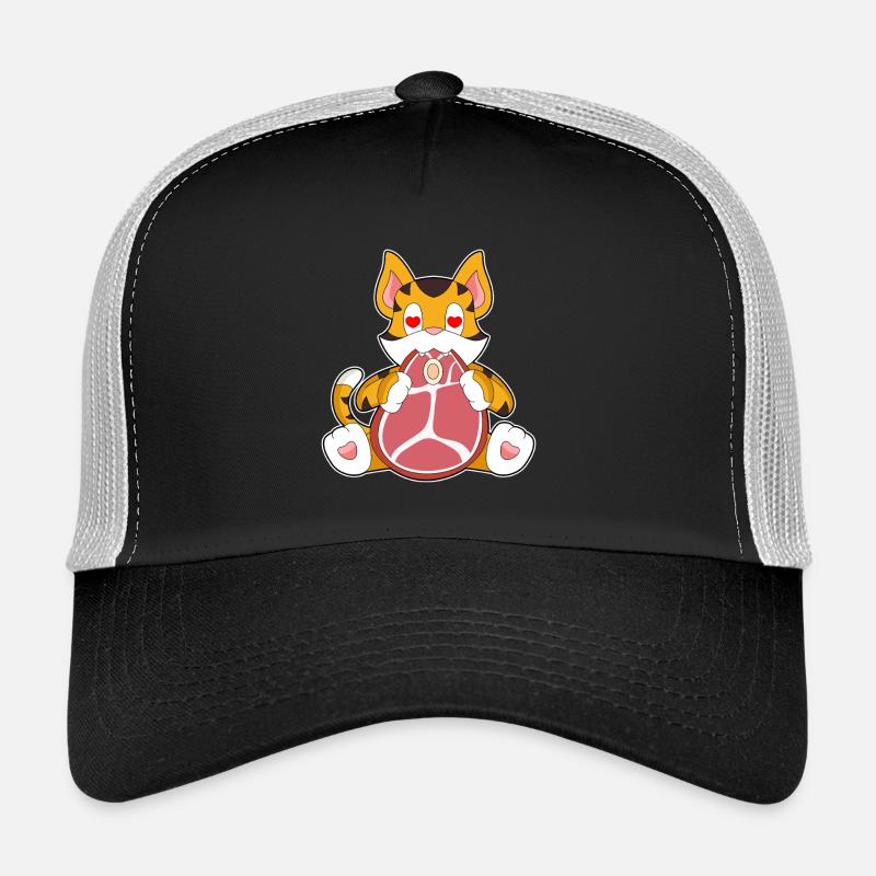 Tiger Fleisch Trucker Cap