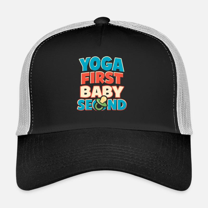 Mère enceinte de yoga prénatal Casquette trucker 