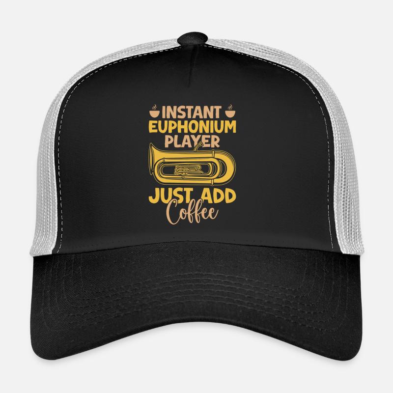 Euphonium Instant Player Il suffit d’ajouter Café Baryton Casquette trucker 