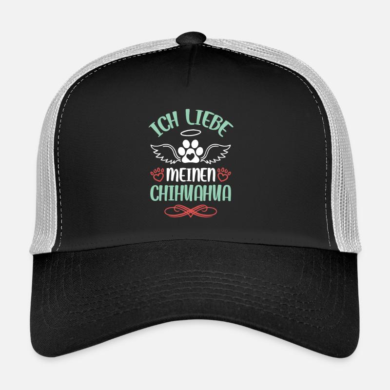 Chihuahua Love Wing Design Trucker Cap
