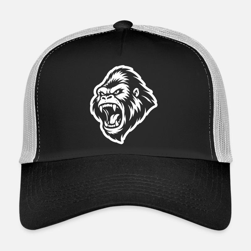 Gorille agressif Casquette trucker 