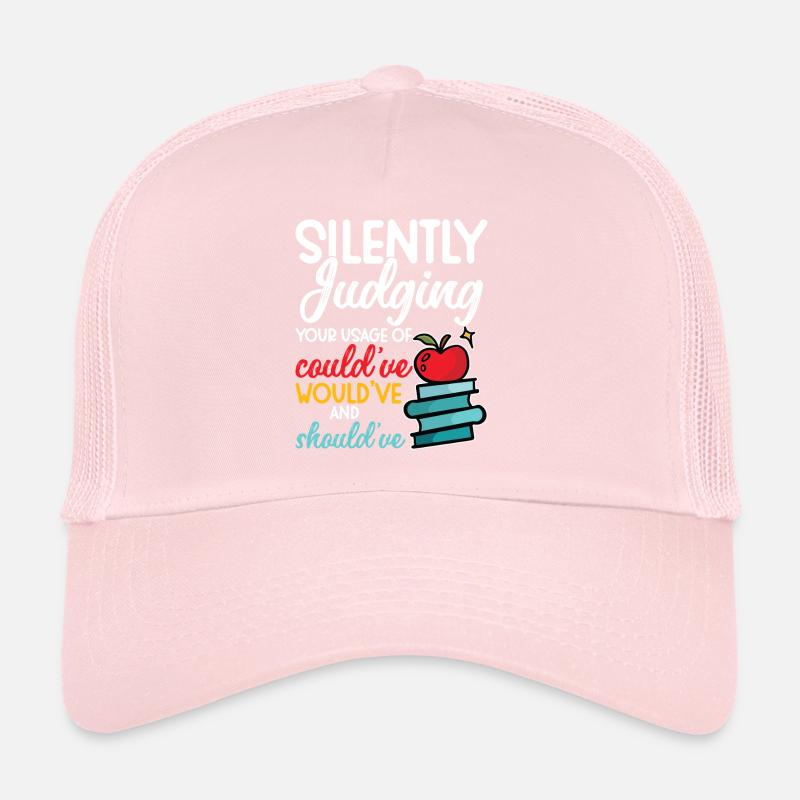 Enseignant d’anglais Premier jour d’école Casquette trucker 