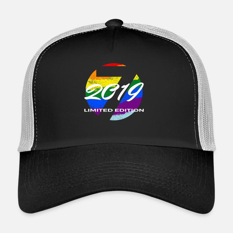 7e anniversaire 2019 cadeau garçons et filles Casquette trucker 
