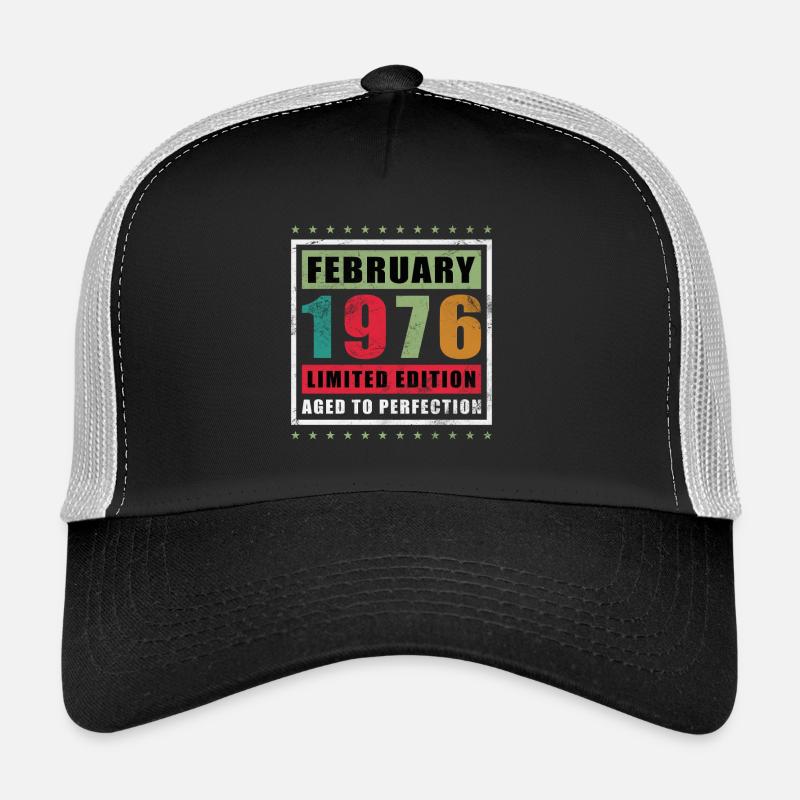 Februar 1976. Februar 1976 Geburtstagsgeschenk. Trucker Cap