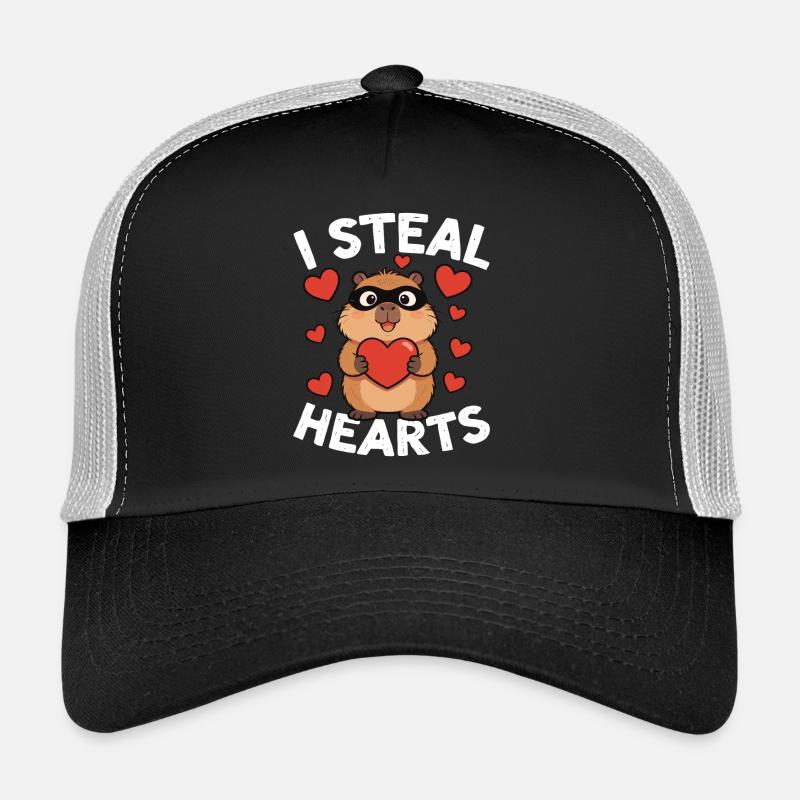 Ich stehle den Hamster der Herzen Trucker Cap