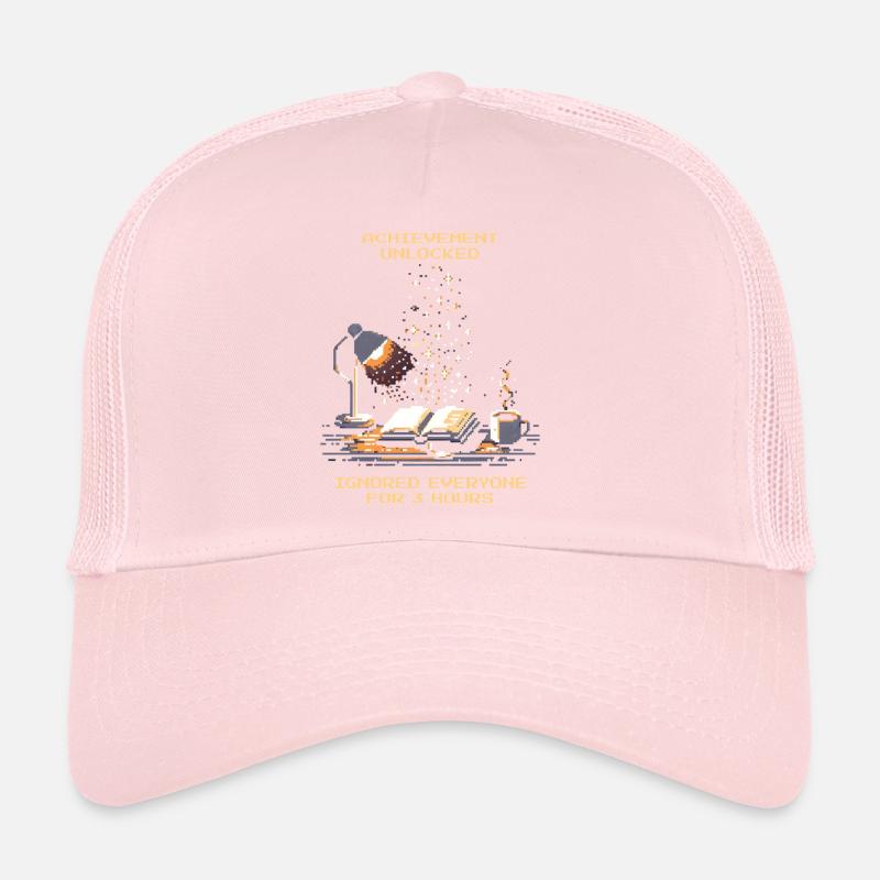 Succès débloqué | Lire des livres : nerd Casquette trucker 