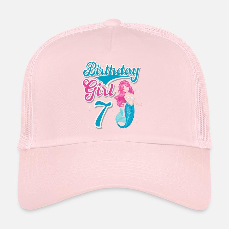 Sirène du 7e anniversaire Casquette trucker 