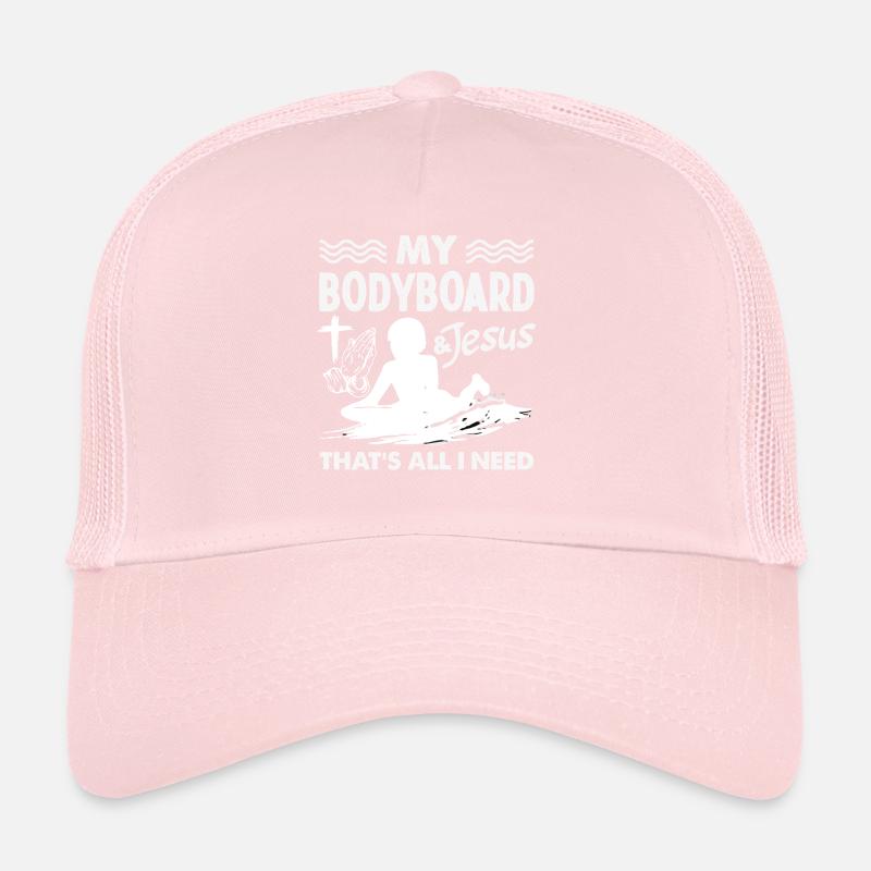 Surfing Surfboarder Bodyboarder Trucker Cap