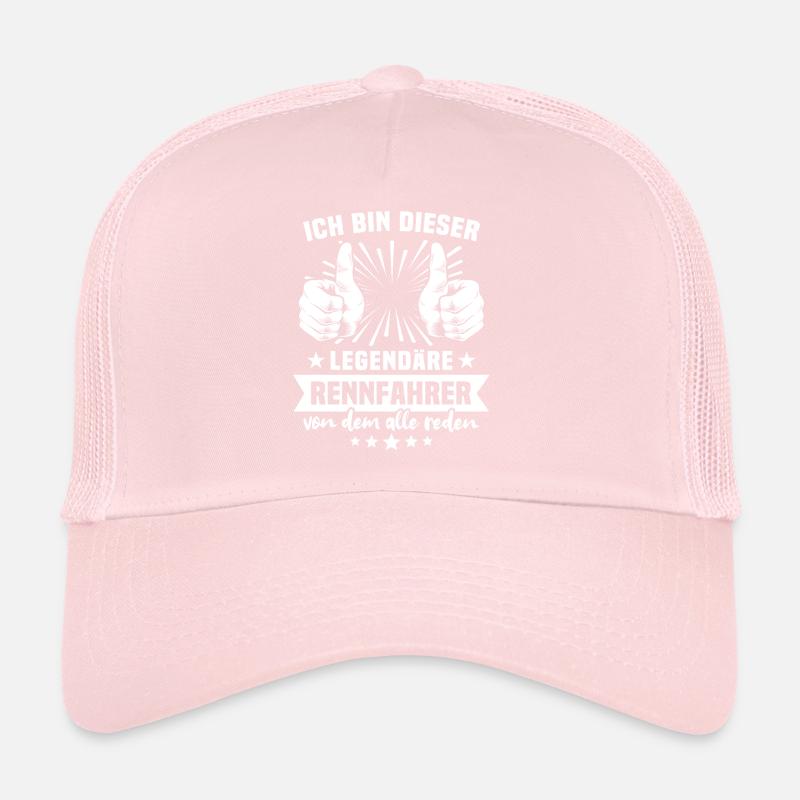 Légende du pilote de course Casquette trucker 