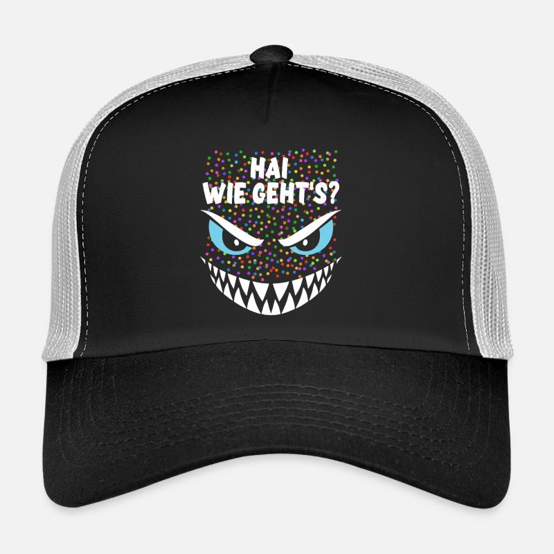 Requin, comment vas-tu ? | Costume, Carnaval, Déguisement Casquette trucker 