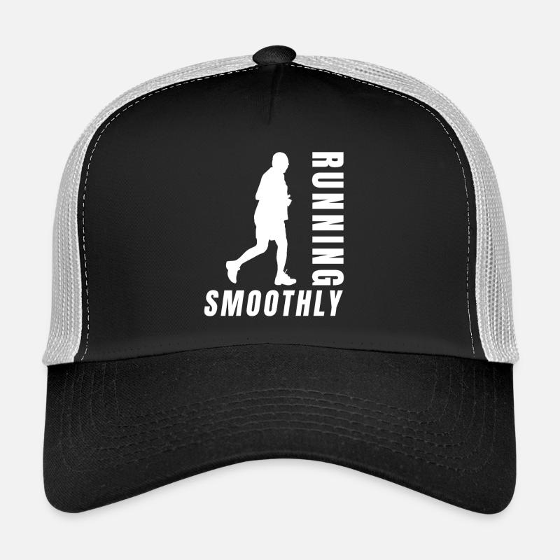 Coureur de marathon courant en douceur Casquette trucker 