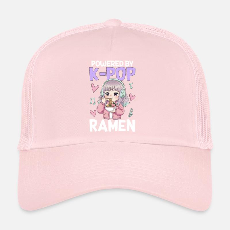 Powered By K-Pop Ramen Trucker Cap