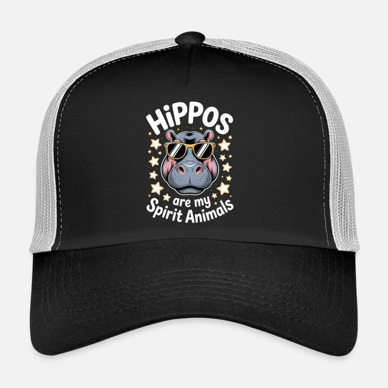 Nilpferd Sprüche Flusspferd Witz Nilpferd Geschenk Trucker Cap