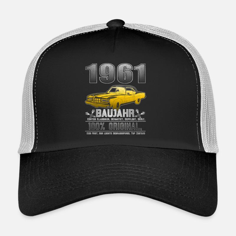 Année de naissance Année de naissance de 1961 Casquette trucker 