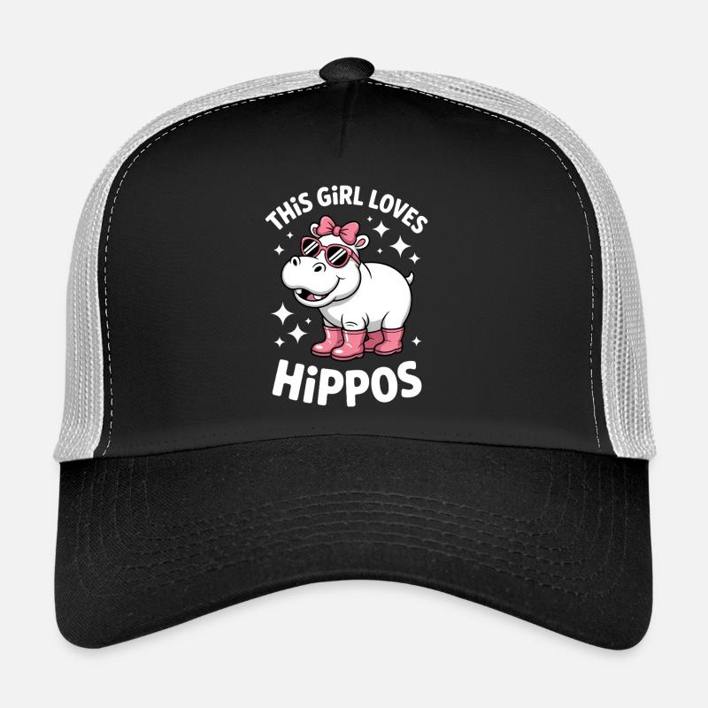 Nilpferd Sprüche Flusspferd Witz Nilpferd Geschenk Trucker Cap