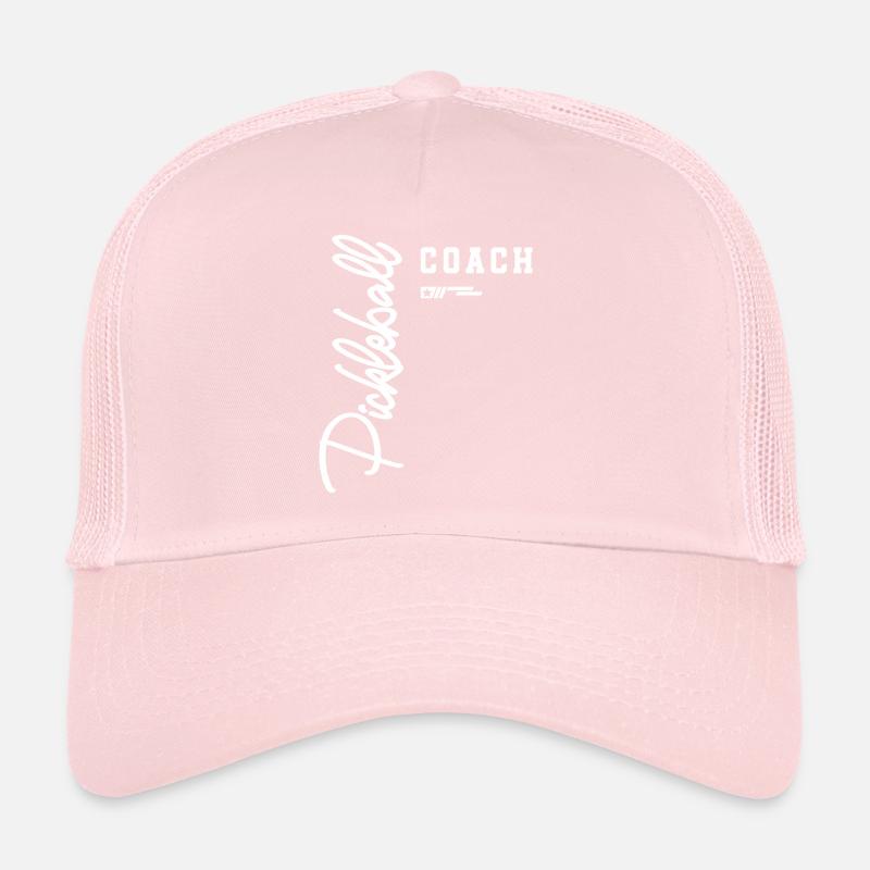 Pickleball Coach Classic Court for Instructors Trucker Cap