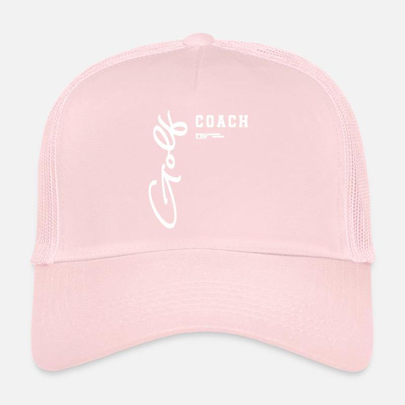 Golf Coach Classic Course Design for Instructors Trucker Cap