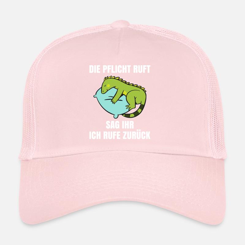 Le devoir appelle, dis-lui que je rappellerai Casquette trucker 