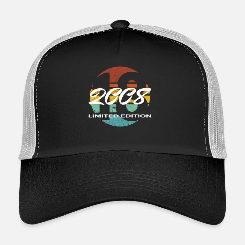 18e anniversaire 2008 cadeau garçons et filles Casquette trucker 