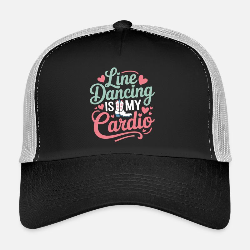 Line Dancing Sayings Funny Line Dance Gift Trucker Cap