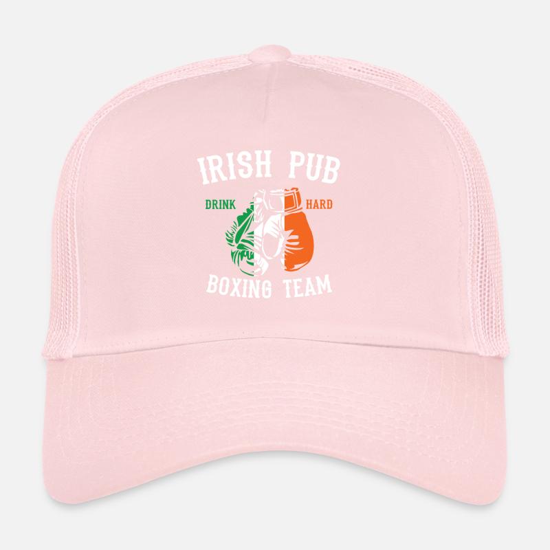 Équipe irlandaise de boxe de pub Casquette trucker 
