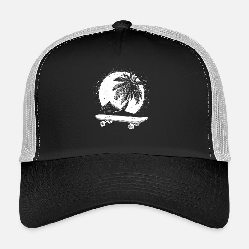 Skateboard Grafik Trucker Cap