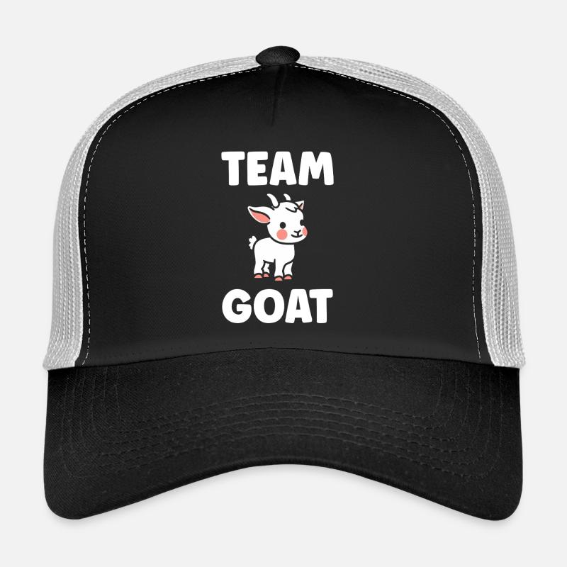 GOAT-Ziegen-Maskottchen-Team Trucker Cap