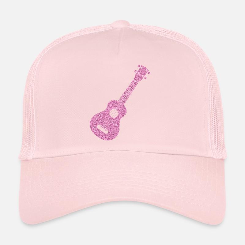 Diamants ukulélé hawaïen Casquette trucker 