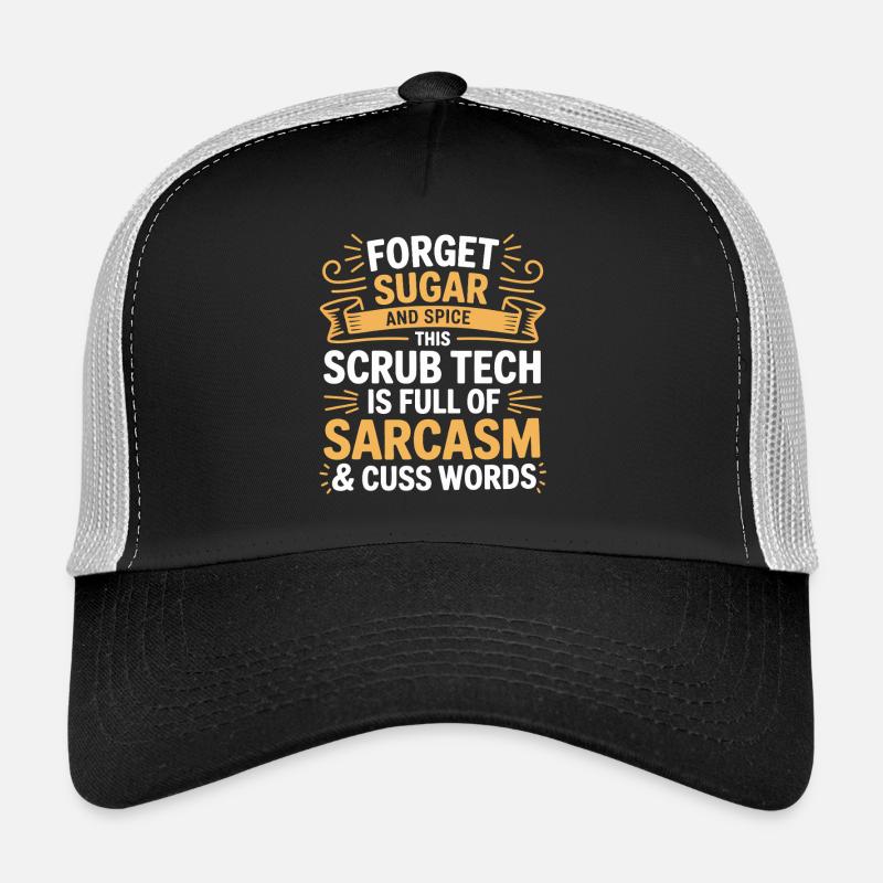 Sarcasme technique Humour de nettoyage Casquette trucker 