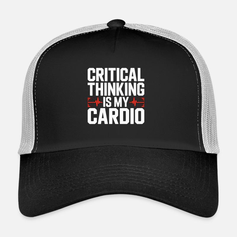 La pensée critique en soins intensifs est ma réponse rapide Casquette trucker 