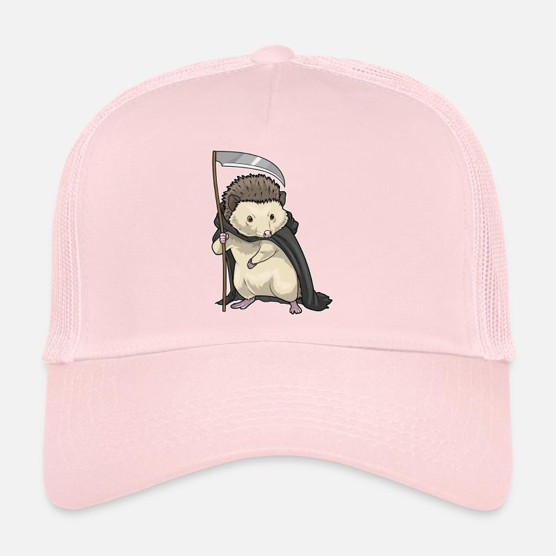 Hérisson Halloween Faucheuse Casquette trucker 