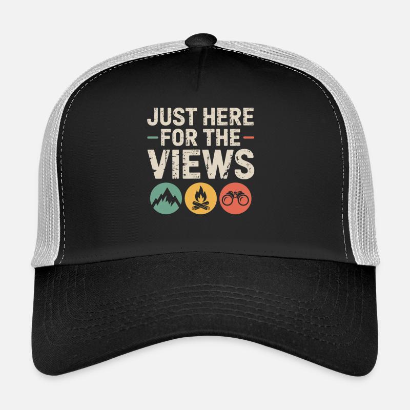 Graphisme des vues extérieures Casquette trucker 