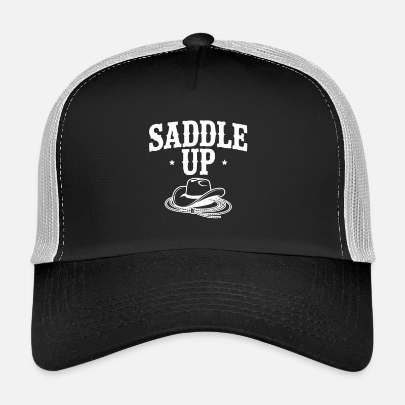 Sattel auf. Trucker Cap