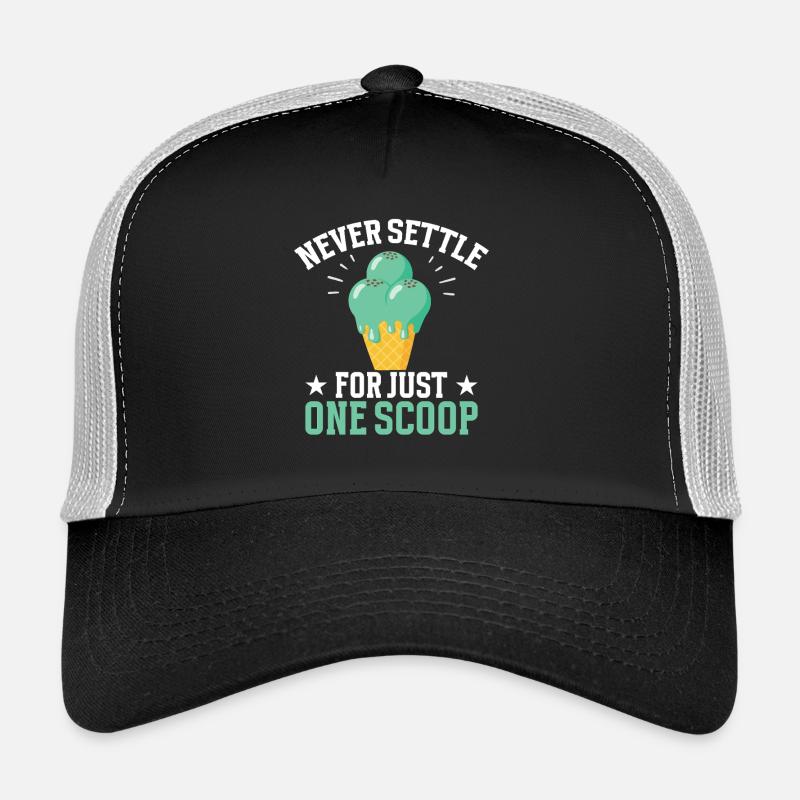Créme aux pépites de chocolat menthe Fresh Scoop Casquette trucker 