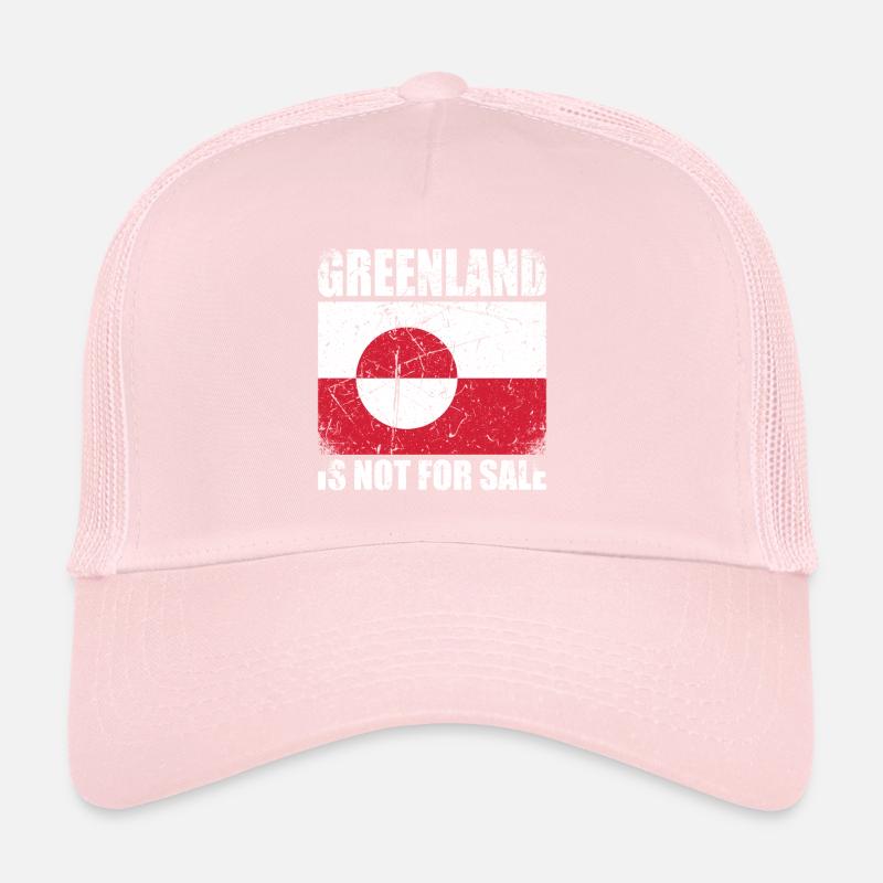 Le Groenland n’est pas à vendre Casquette trucker 