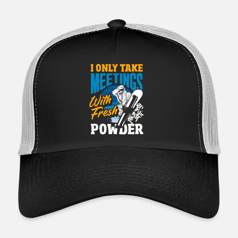 Télésiège de réunion de snowboard snowboard Casquette trucker 