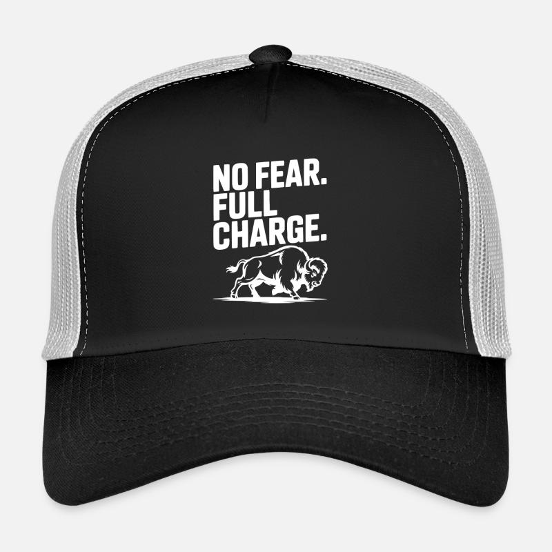 Keine Angst. Volle Ladung. Trucker Cap