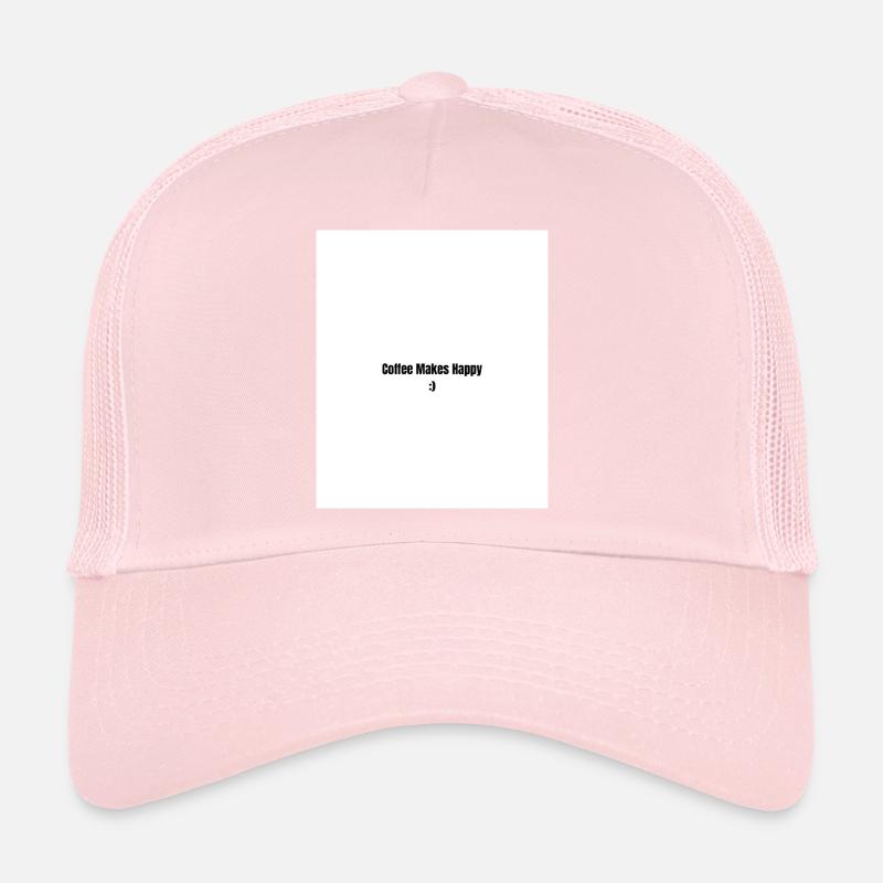 Le café te rend heureux Casquette trucker 