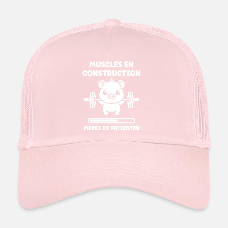 Building Muscles — Wait Trucker Cap