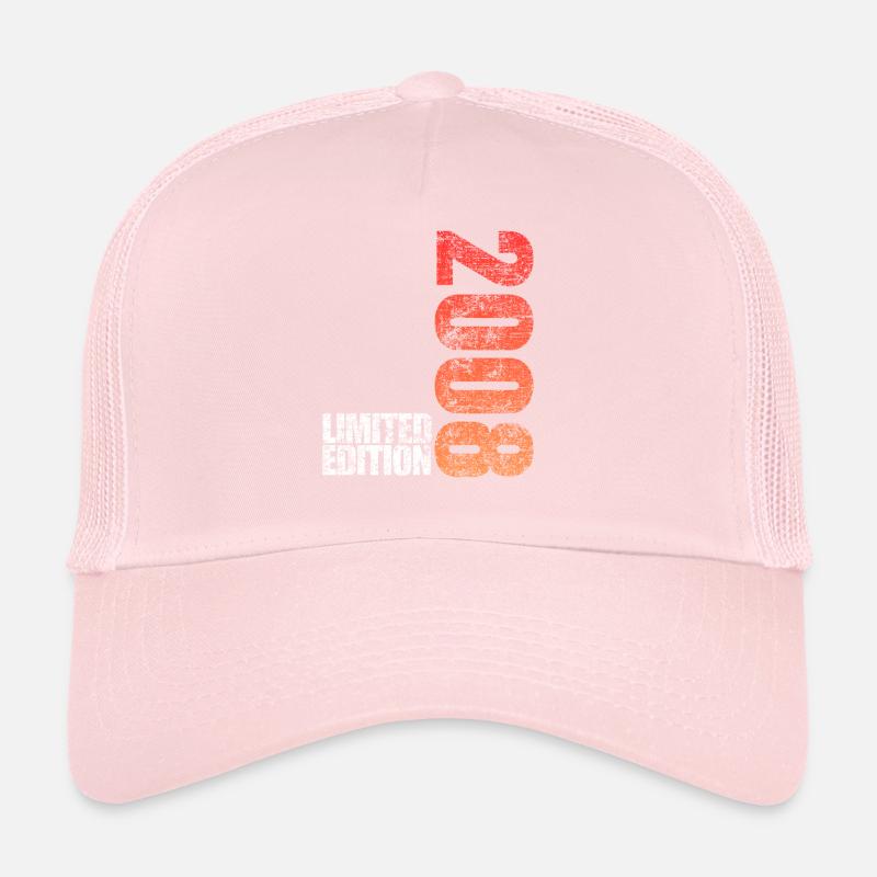 Limited Edition 2008 18. Geburtstag Geschenk Trucker Cap