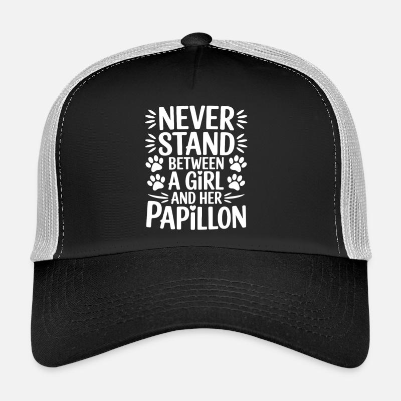 Papillon Sprüche Hunde Lustiges Papillon Geschenk  Trucker Cap
