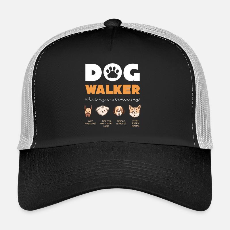 Collection de citations sur les promeneurs de chiens Casquette trucker 