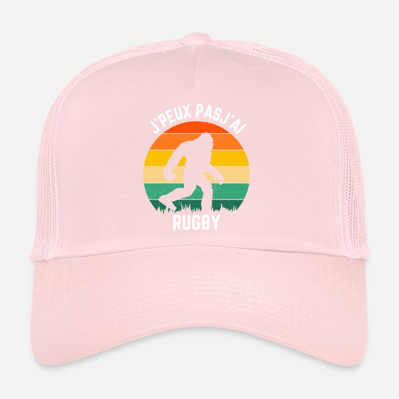 Sasquatch Rugby Retro Soleil Casquette trucker 