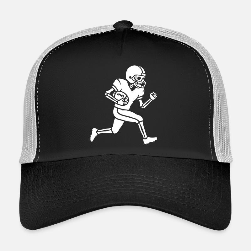 Skelett-Gridiron Runner Trucker Cap