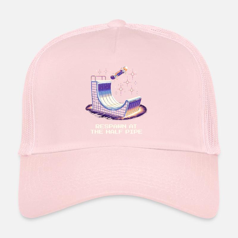 Respawn at the Halfpipe | Skateboard Trucker Cap