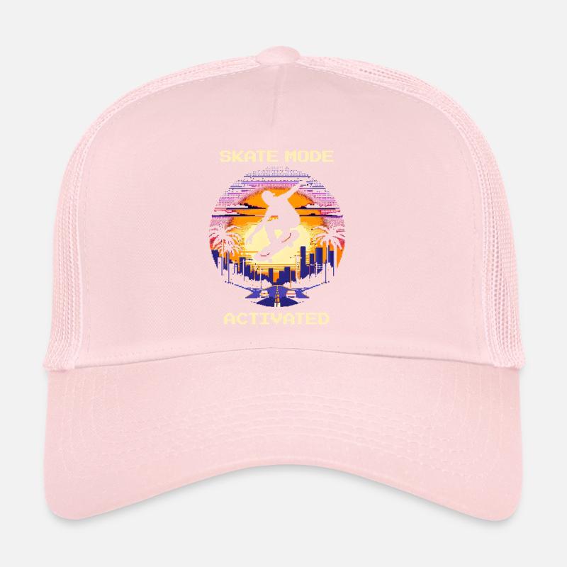 Mode Skate activé | Skateboard Casquette trucker 